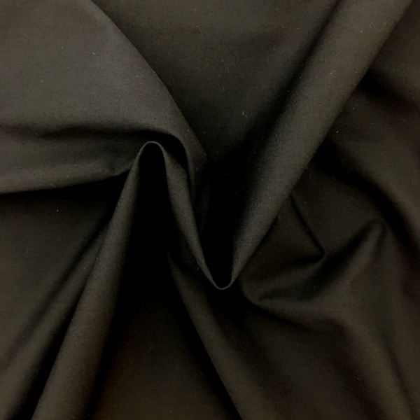 3.2 metre wide Cotton Sheeting Flame Retardant - BLACK